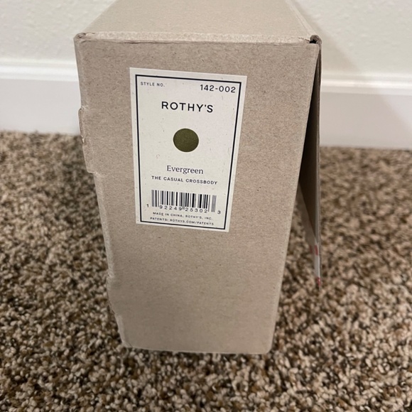 NEW IN BOX Rothys The Casual Crossbody Evergreen - Picture 3 of 6